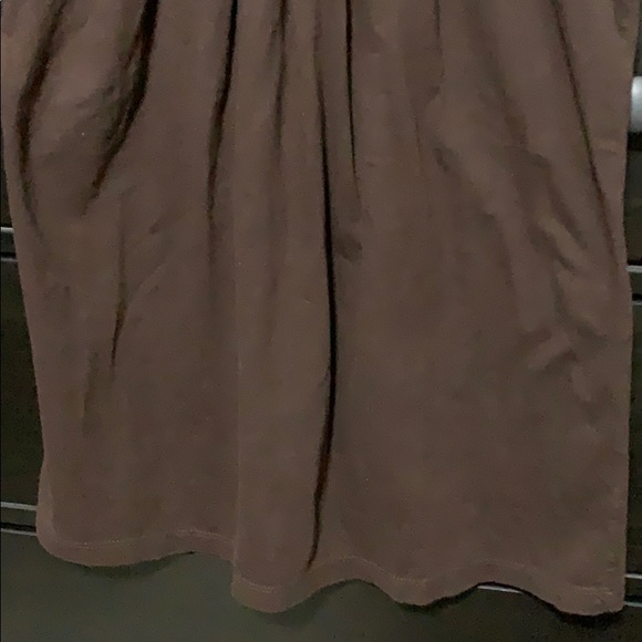 ANA Brown tapered top - Picture 3 of 5